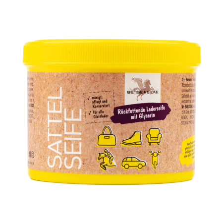 Sabão para couro Bense & Eicke com esponja