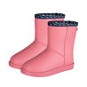 Botins ELT Rainless - Rosa vermelha / coração da sorte