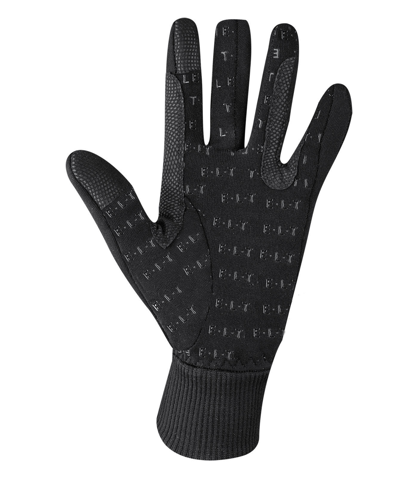 Luvas de equitação ELT Torino Preto Luvas de equitação ELT Torino Preto