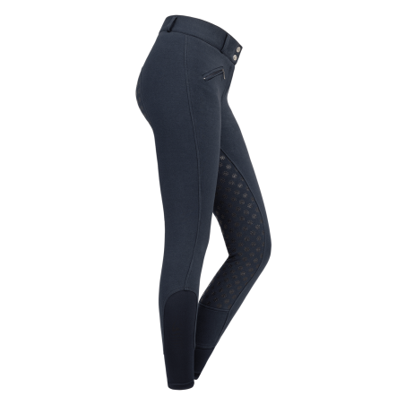 Calça de equitação térmica ELT cintura alta Fun Sport silicone