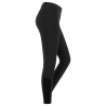 Calça de equitação ELT Micro grip nos joelhos - Preto