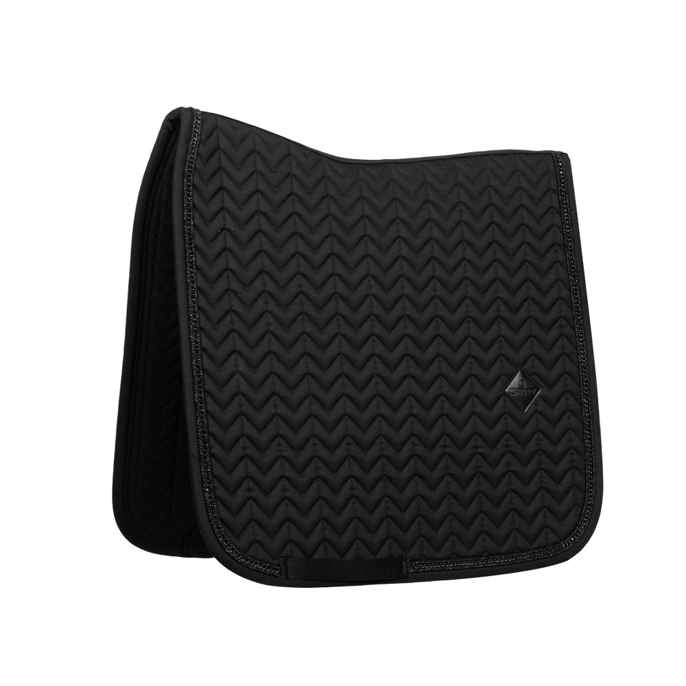 Almofada de sela Metal Chain Dressage Kentucky Marinho Azul-marinho