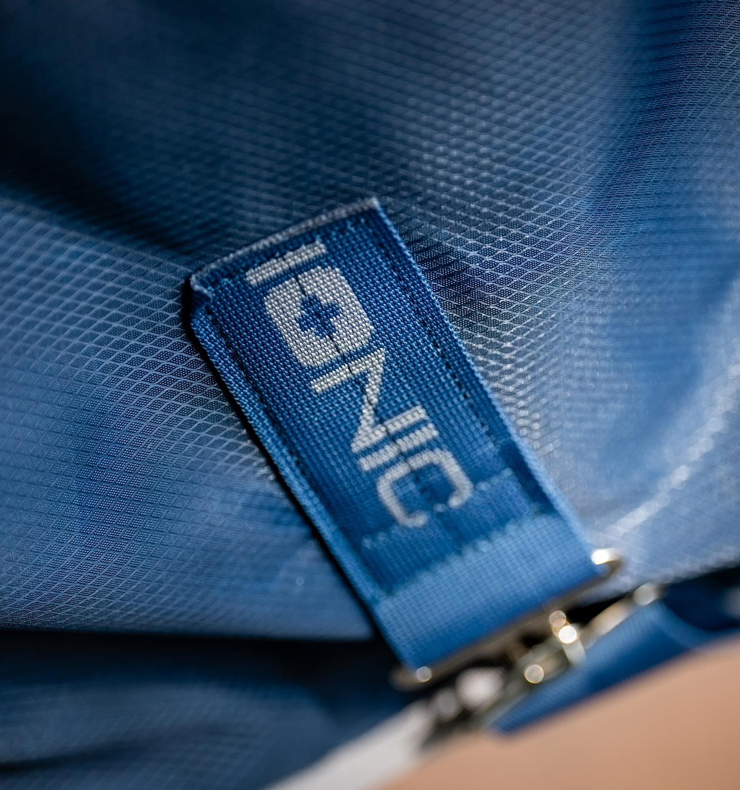 Cobertura de estábulo Horseware Ionic Therapy 50g Bleu imperial / argent /Marine Azul