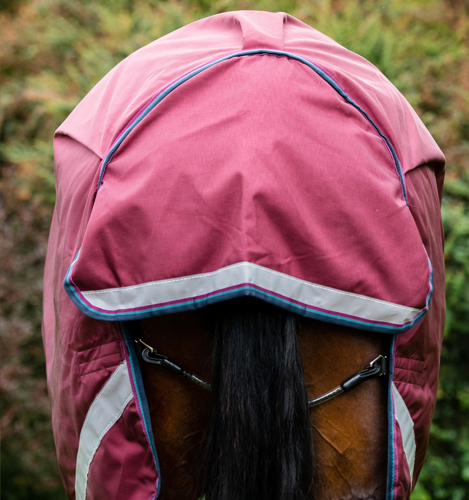Capa Horseware Rambo Original 0g com Leg Arches Bordéus Bord&amp;amp;amp;amp;amp;ocirc;