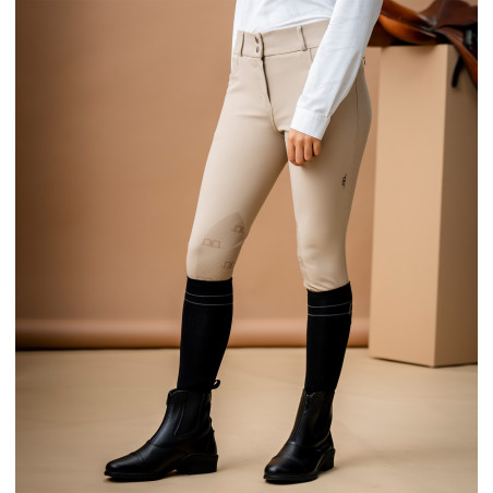 Calça Horseware AA Aria com reforço nos joelhos e cintura média