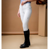Calça Horseware AA Aria cintura média com assento completo - Branco