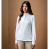 Polo de competição Horseware AA Elena de manga comprida - Branco