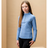 Camisa Polo Horseware Infantil AA Sofia - Azul siciliano