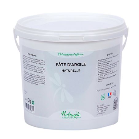 Pasta de Argila Natural Nutragile