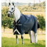 Capa Horseware Rambo 1680D Turnout 0g - Marinho / tempestade / cinza prateado