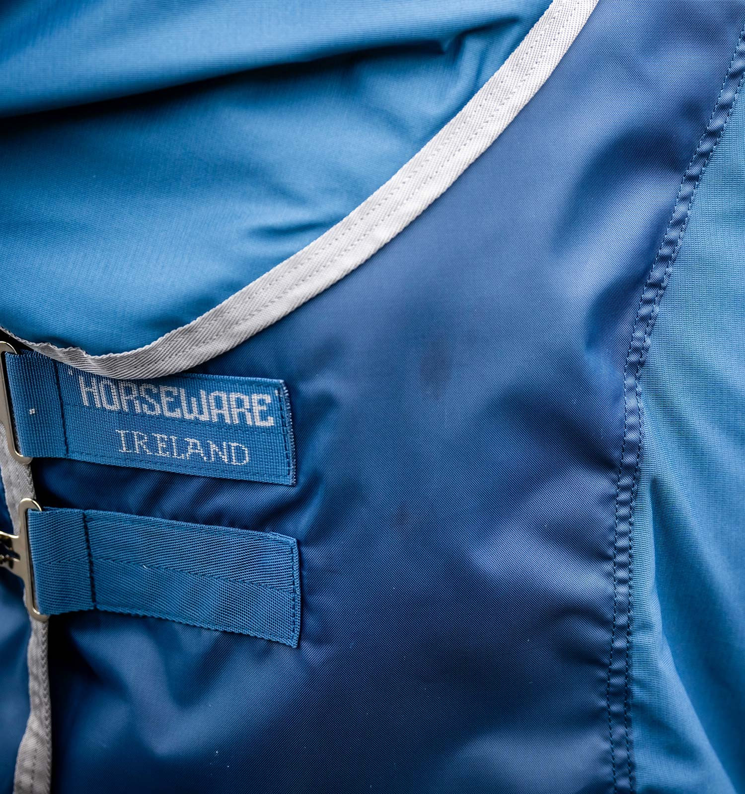 Capa Horseware Ionic Therapy Mesh Cooler Bleu imperial / argent /Marine Azul