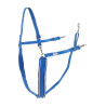 Grande bricole em Y sintética Finn-Tack com debrum - Azul / azul / branco