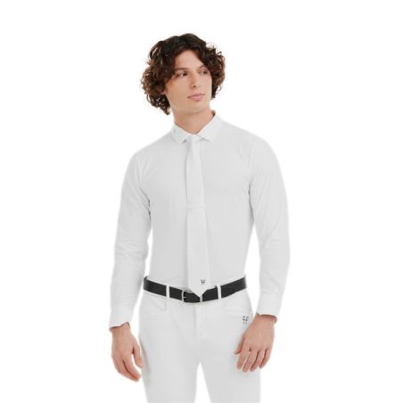 Camisa de competição Aerolight de mangas compridas Horse Pilot para homem