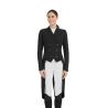 Frac longo de tela Horse Pilot feminino - Preto