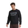 Sweatshirt Horse Pilot Team homem - Preto