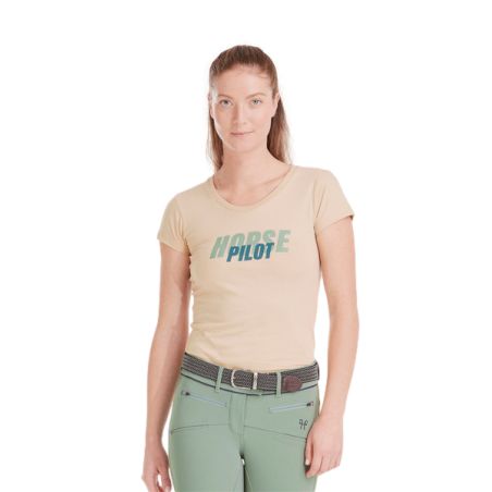 Camiseta Horse Pilot Team feminina