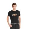 Camiseta Horse Pilot Team homem - Preto