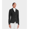 Casaco de competição Aeromade Horse Pilot feminino - Preto logotipo preto
