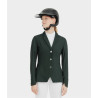 Casaco de competição Aeromesh Horse Pilot feminino - Verde escuro