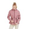Casaco impermeável Raintech Horse Pilot feminino - Rosa mesa