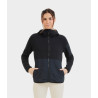 Casaco polar Pampa Horse Pilot feminino - Azul grafite