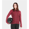 Casaco Storm Horse Pilot feminino - Vermelho escuro