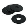 Arruelas de borracha para embocadura Finn-Tack - Preto