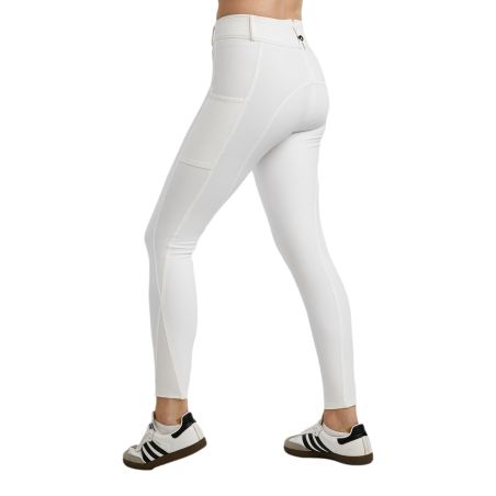 Calça de Montar Megan full grip feminina com bolso para celular