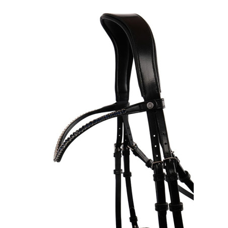 Frontal Montar Fair marinho cristal curvo