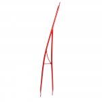 Side Pipe Finn-Tack para R6 com varas de madeira lado esquerdo