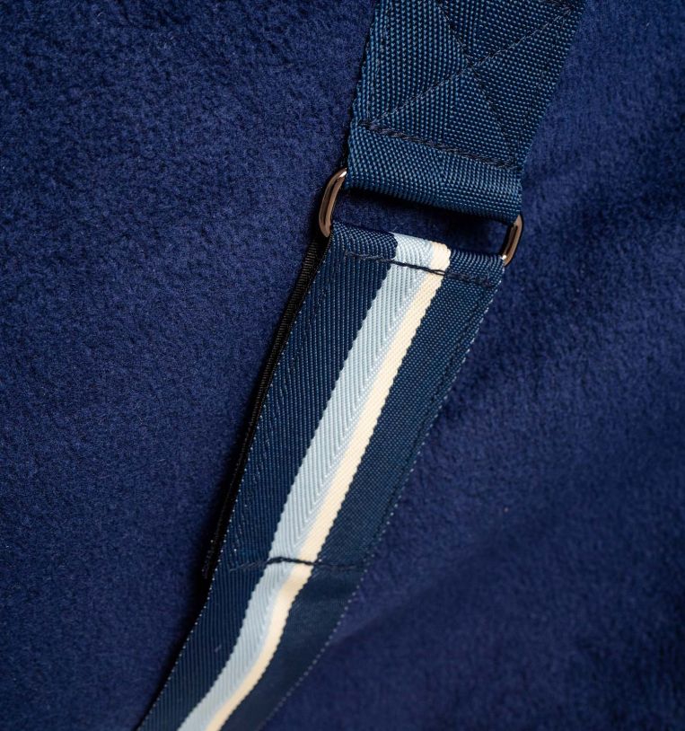 Manta polar Horseware Newmarket Cosy Fleece Cooler Marine witney Azul-marinho Manta polar Horseware Newmarket Cosy Fleece Cooler Marine witney Azul-marinho