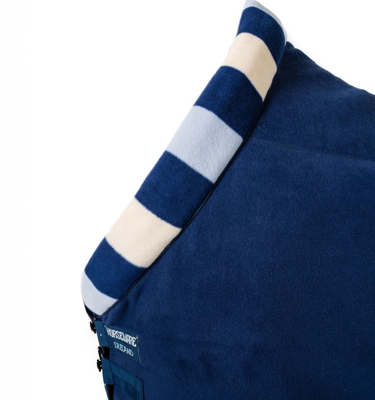 Manta polar Horseware Newmarket Cosy Fleece Cooler Marine witney Azul-marinho