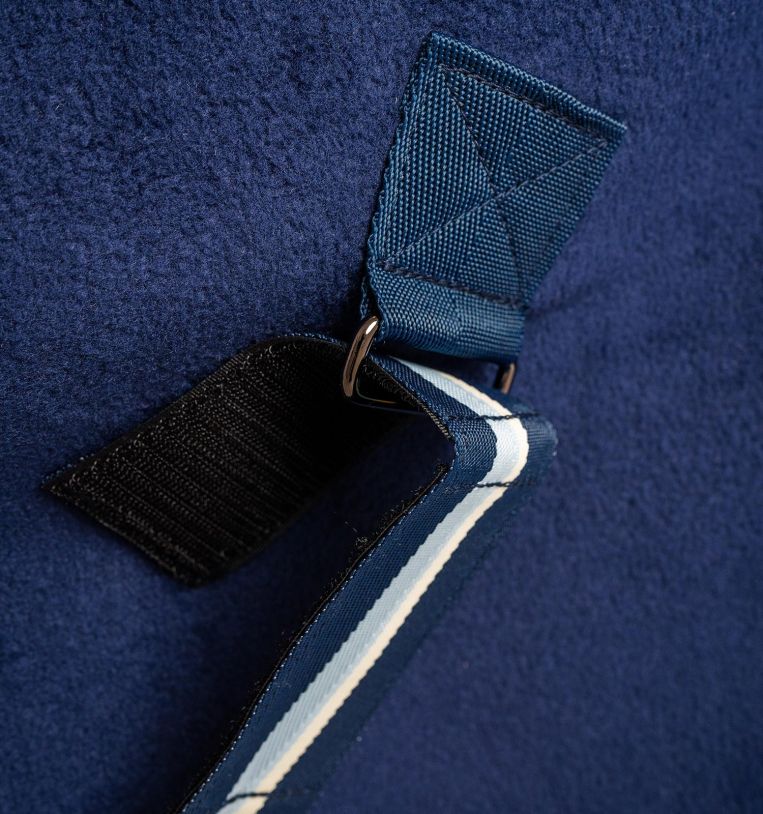Manta polar Horseware Newmarket Cosy Fleece Cooler Marine witney Azul-marinho