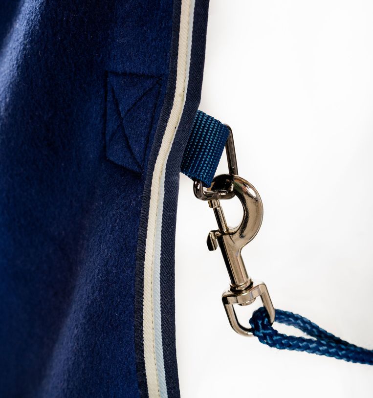 Manta polar Horseware Newmarket Cosy Fleece Cooler Marine witney Azul-marinho
