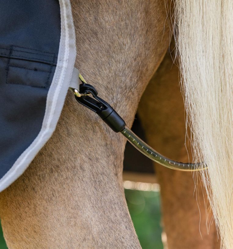 Capa Horseware Amigo 1200D Plus Poney Turnout 0g Preto / cinza titânio / prata