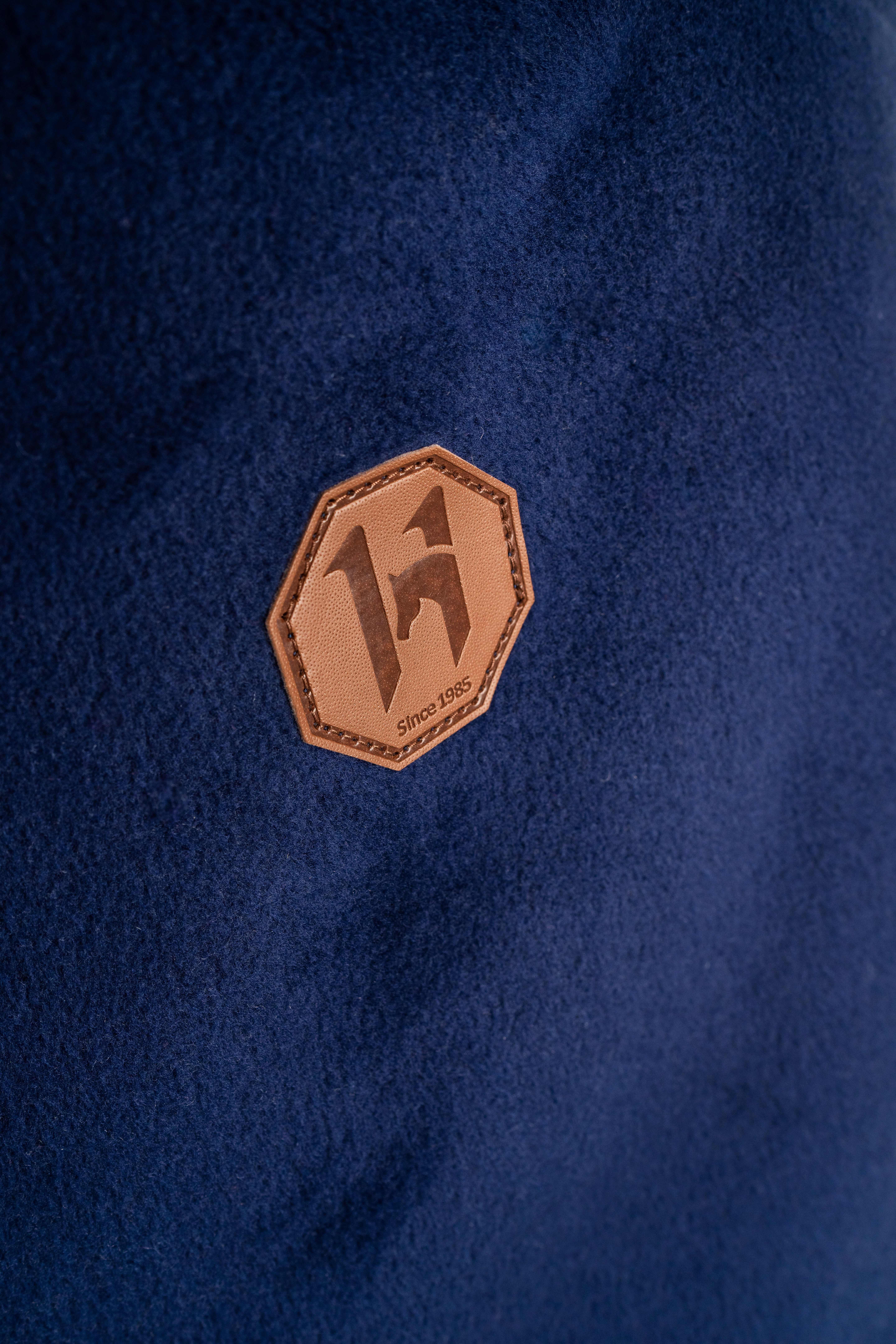Manta polar Horseware Newmarket Cosy Fleece Cooler Marine witney Azul-marinho