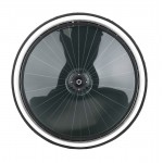 Roda de sulky Finn-Tack 28” Lux inoxidável com flanges em PVC (A peça)