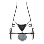 Sulky pônei Finn-Tack R3 QH varas de aço