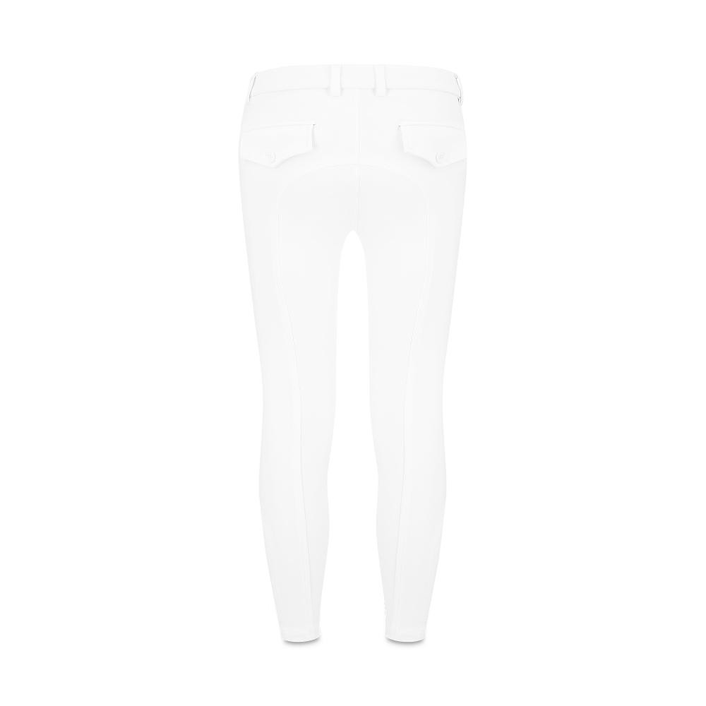 Calça Miami City Kentucky com grip nos joelhos para menina Branco