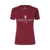 T-shirt Logo Kingsland Classic feminino - Borgonha novo