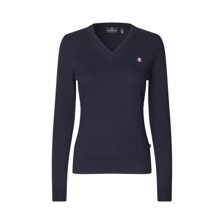 Camisola Kingsland decote em V Classic feminina