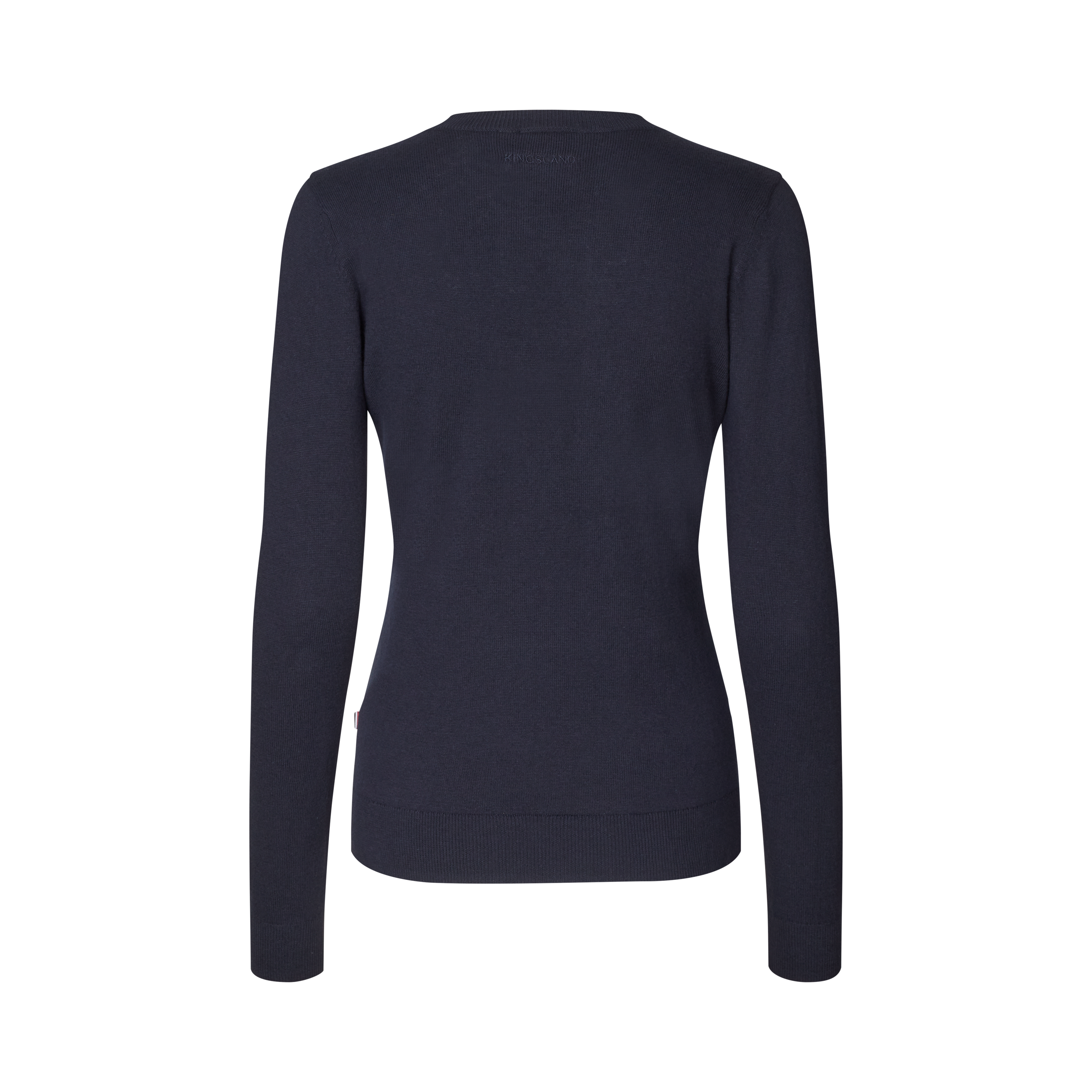 Suéter Kingsland gola redonda Classic feminino Marinho Azul-marinho