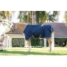 Cobertura Horseware Amigo 1200D Poney Turnout 250g - Marinho / cinza titânio / prata