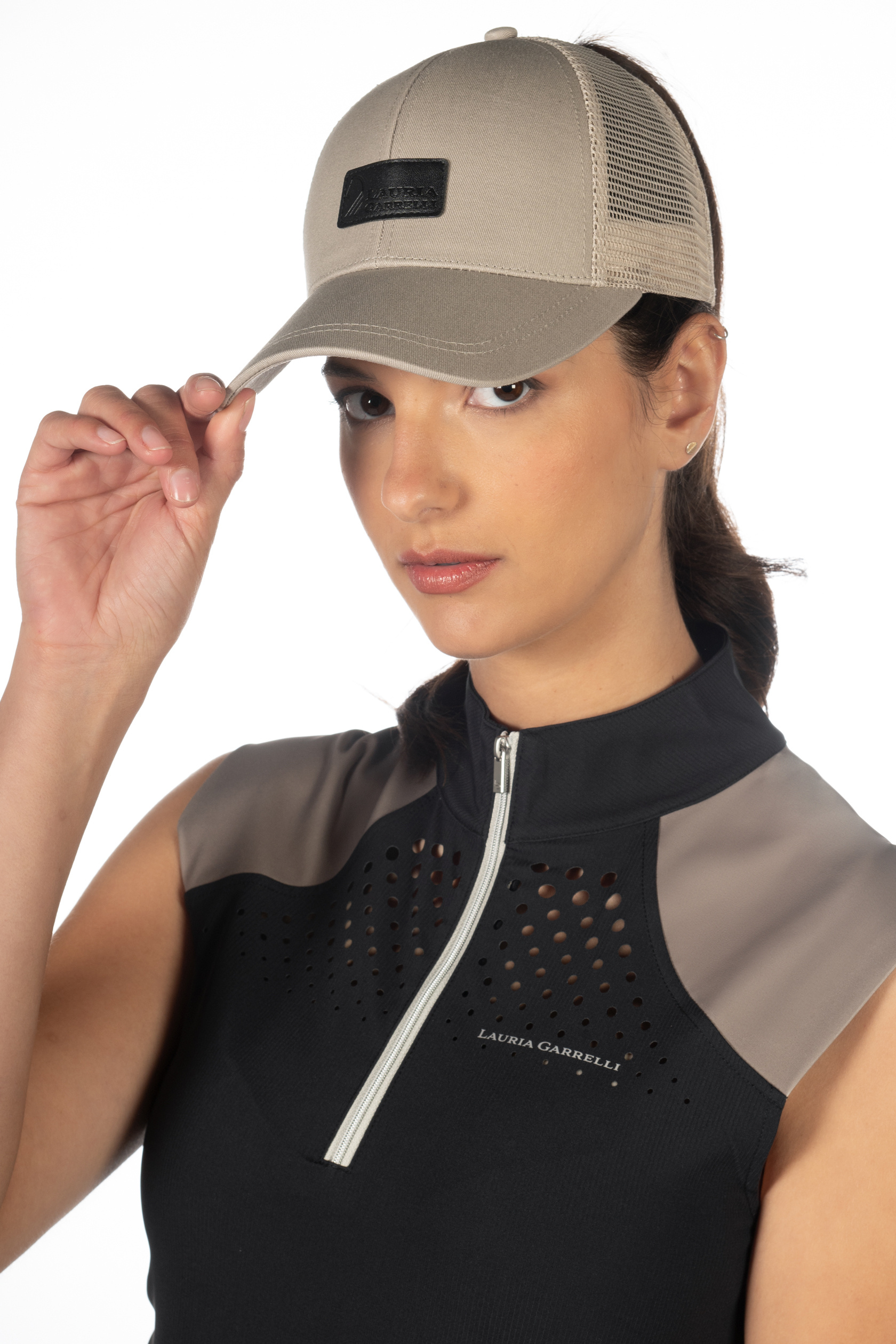 Boné de beisebol HKM Amalfi  Cinzento-acastanhado Castanho