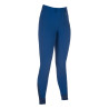 Legging HKM Amalfi fundo 1/1 em silicone - Azul royal