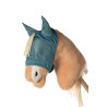 Máscara anti-moscas HKM Hobby Horsing - Turquesa