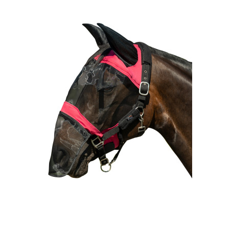 Máscara anti-moscas HKM Premium proteção das narinas