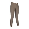 Calça HKM Amalfi com fundo de silicone 1/1 -  Cinzento-acastanhado