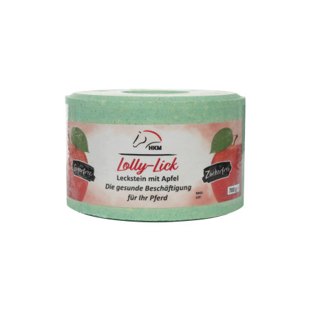 Bloco de sal HKM aromatizado Lolly Lick Maçã