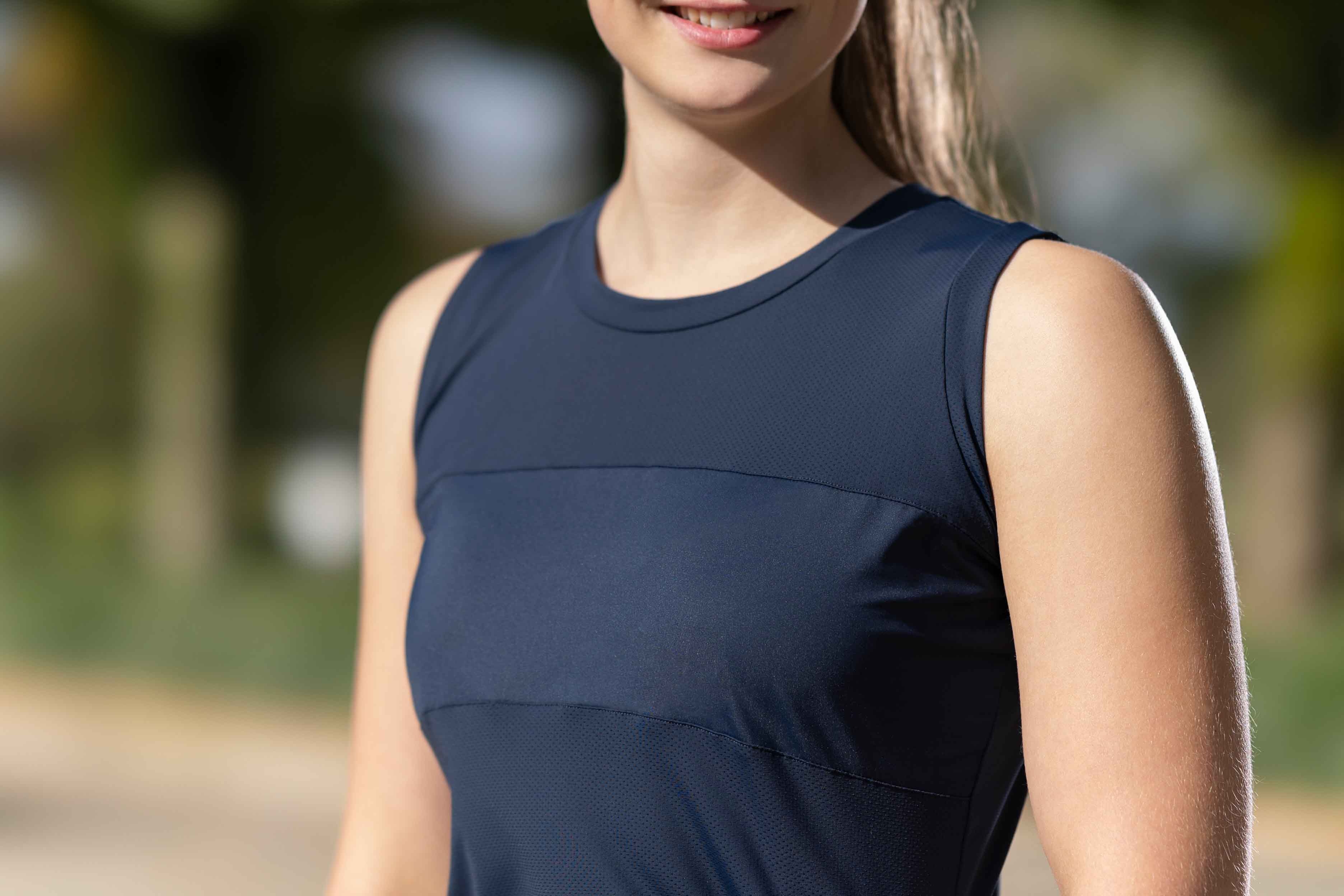 Top HKM Mila Azul escuro